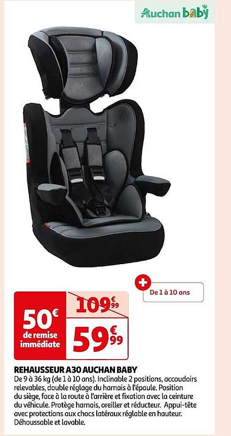 rehausseur A30 auchan baby