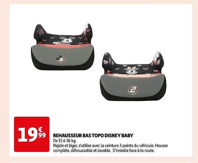 rehausseur bas topo disney baby