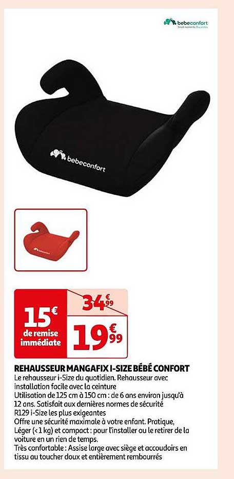rehausseur mangafix i-size bébé confort