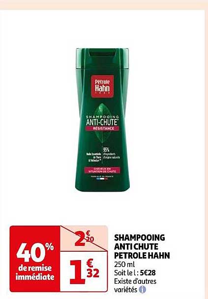 Shampooing Anti Chute Pétrole Hahn