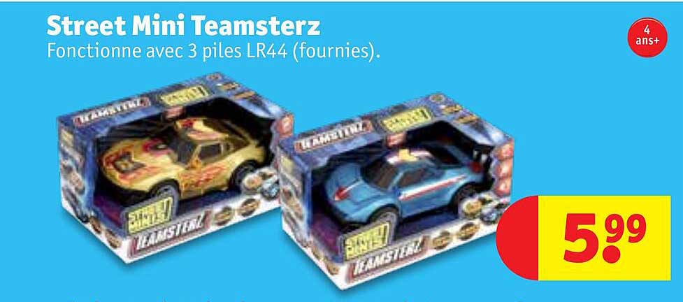 street mini teamsterz