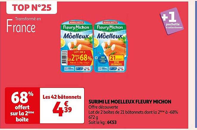 surimi le moelleux fleury michon