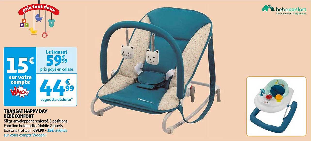 transat happy day bébé confort