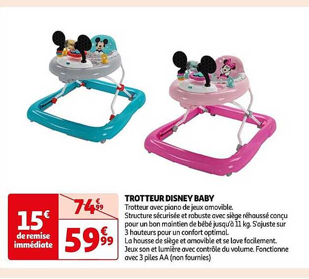 Trotteur Disney Baby
