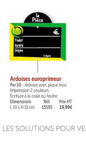 ardoises europrimeur