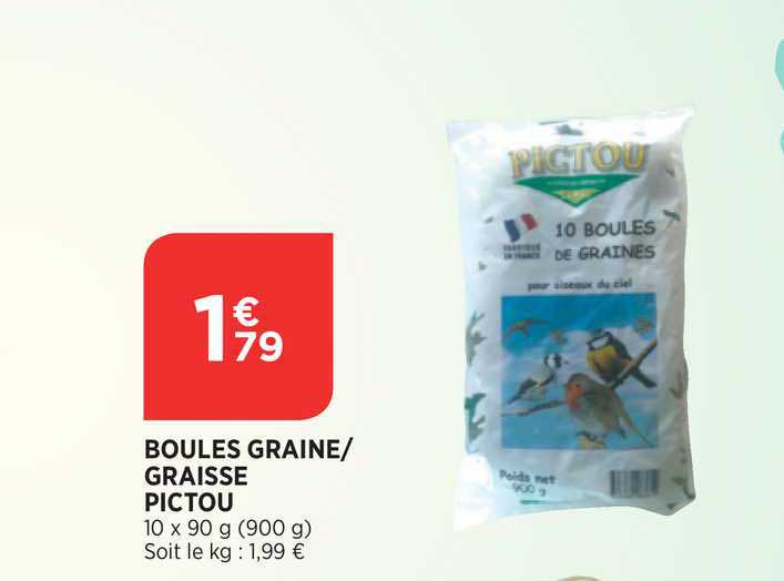 boules graine graisse pictou