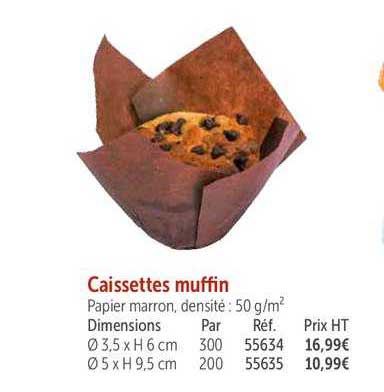 caissettes muffin