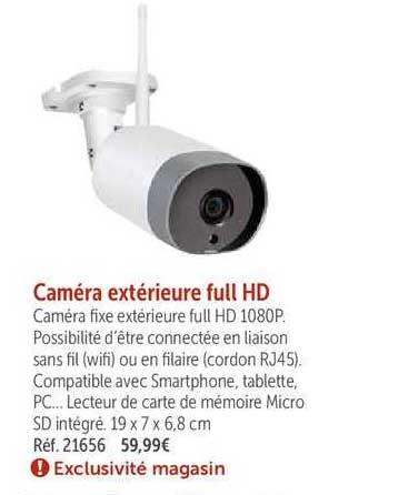 Caméra Extérieure Full Hd