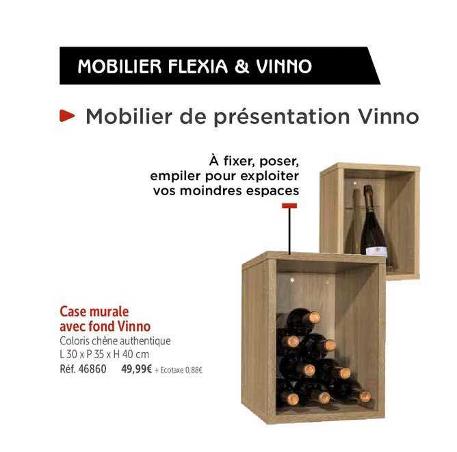 case murale avec fond vinno