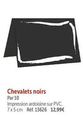 chevalets noirs