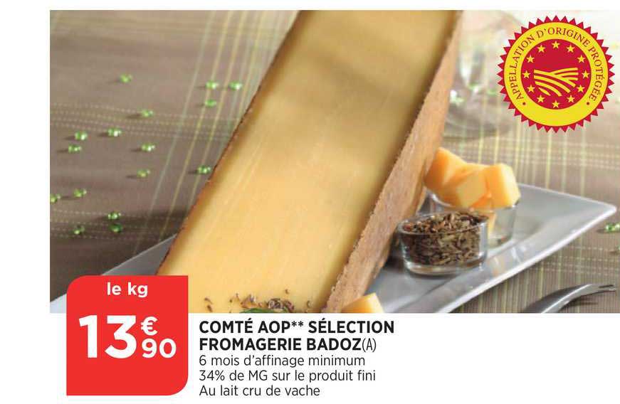 compté aop sélection fromagerie badoz