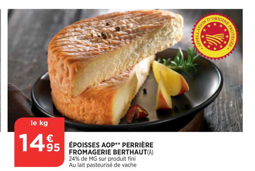 époisses aop perrière fromagerie berthaut
