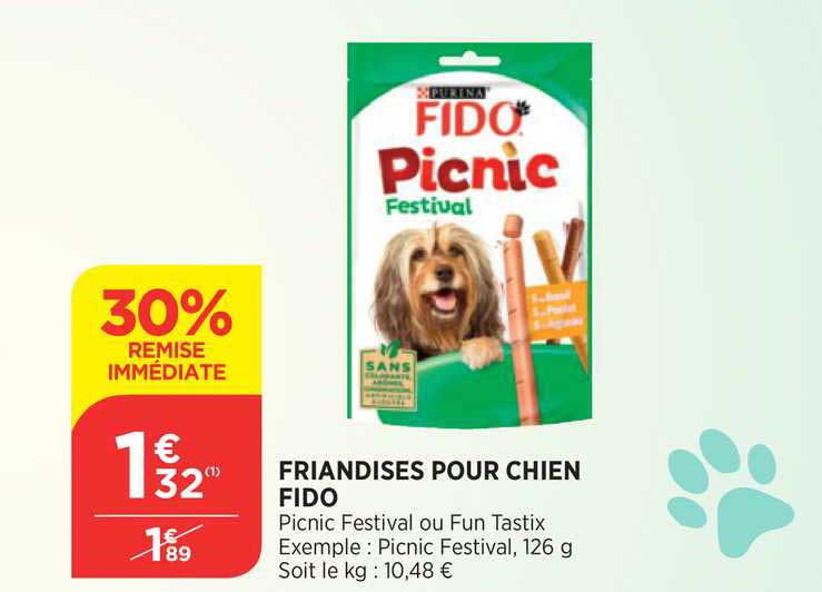 Friandises Pour Chien Fido 30% Remise Immédiate