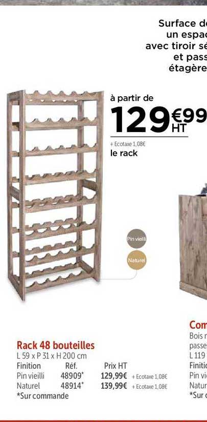 Rack 48 Bouteilles