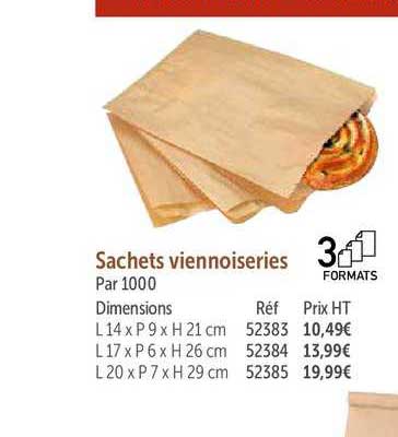 Sachets Viennoiseries