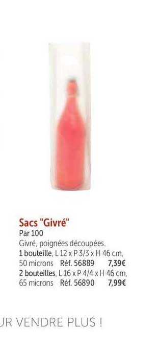 sacs givré