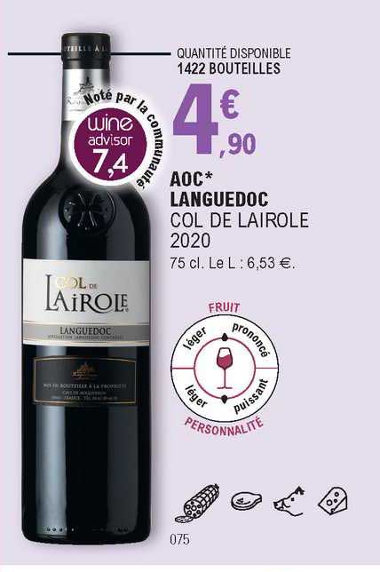 aoc languedoc col de lairole 2020