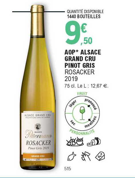 aop alsace grand cru pinot gris rosacker 2019