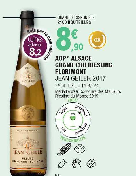 aop alsace grand cru riesling florimont jean geiler 2017