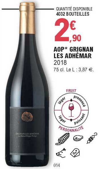 aop grignan les adhémar 2018