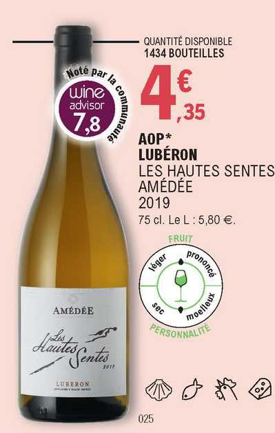 aop lubéron les hautes sentes amédée 2019