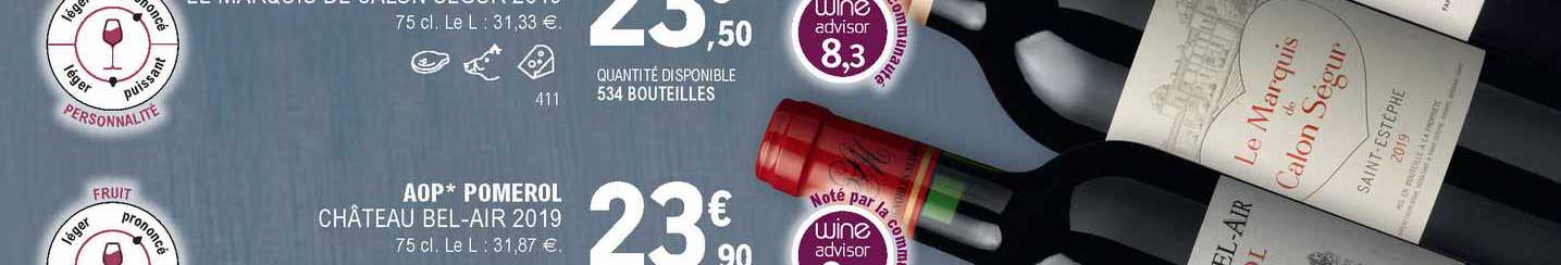 aop pomerol château bel-air 2019