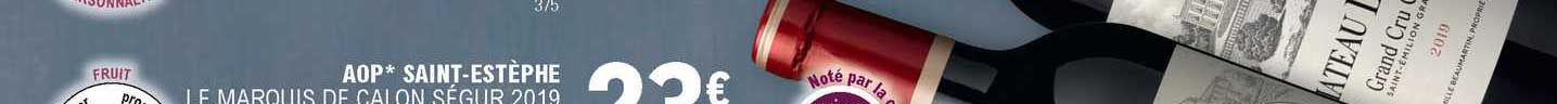 aop saint-estèphe le marquis de calon ségur 2019