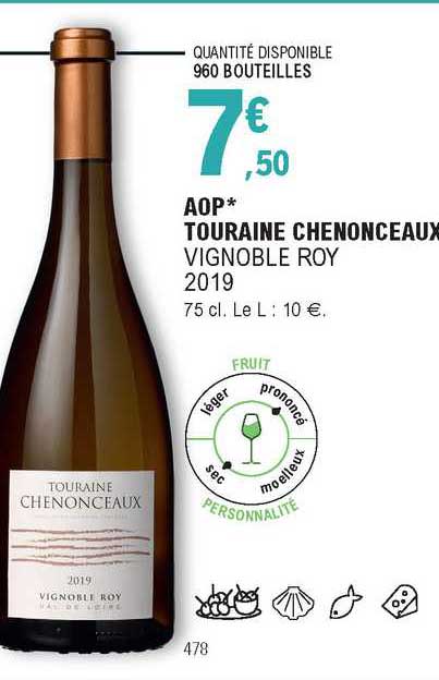 aop touraine chenonceaux vignoble roy 2018