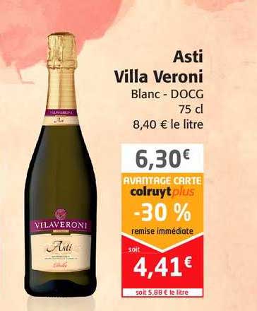 asti villa veroni blanc - docg