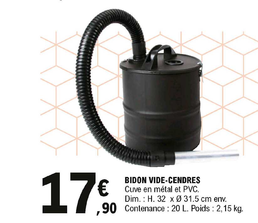Bidon Vide-cendres