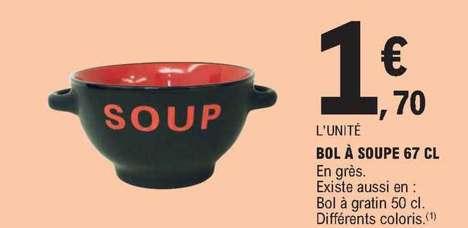 Bol à Soupe 67 Cl