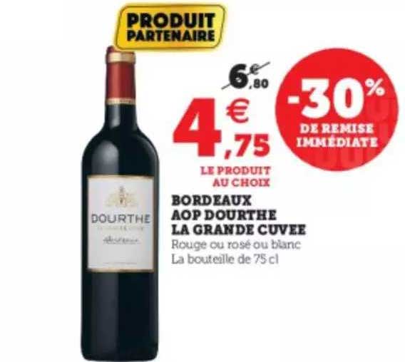 Bordeaux Aop Dourthe La Grande Cuvée