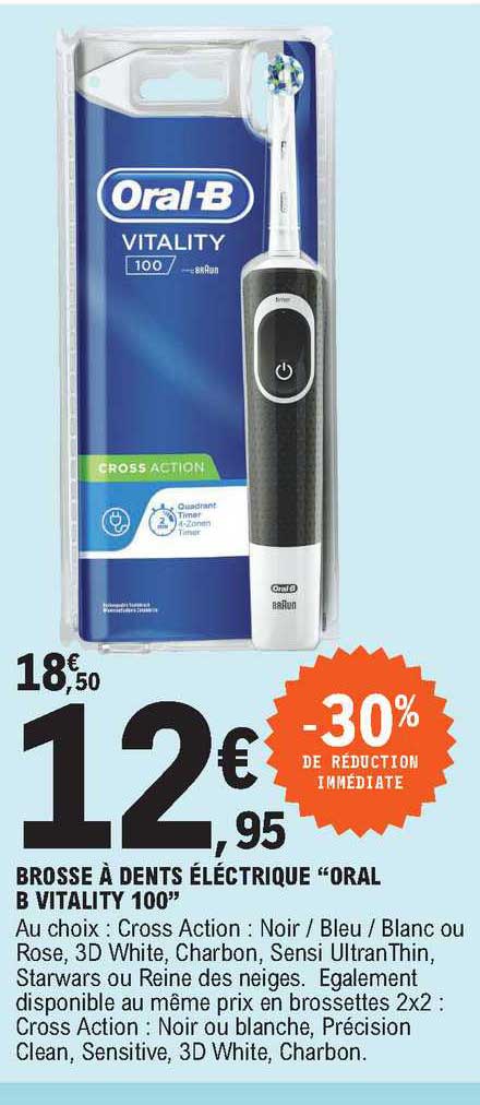 brosse à dents électrique "oral b vitality 100"