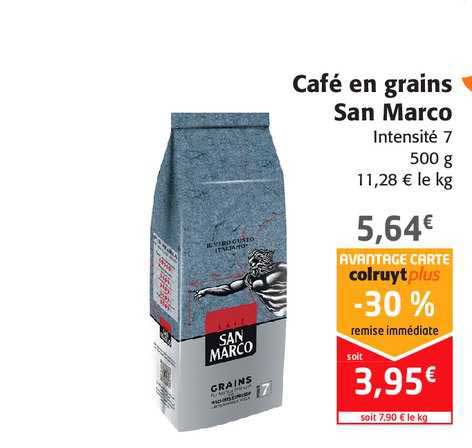 café en grains san marco