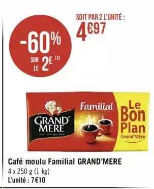 Café Moulu Familial Grand'mère