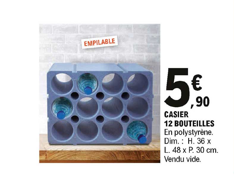 Casier 12 Bouteilles