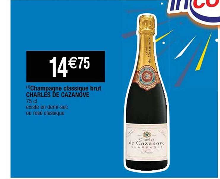 Champagne Classique Brut Charles De Cazanove