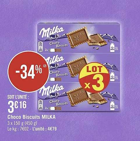 Choco Biscuits Milka