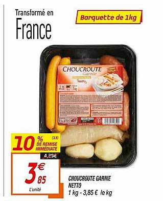 Choucroute Garnie Netto