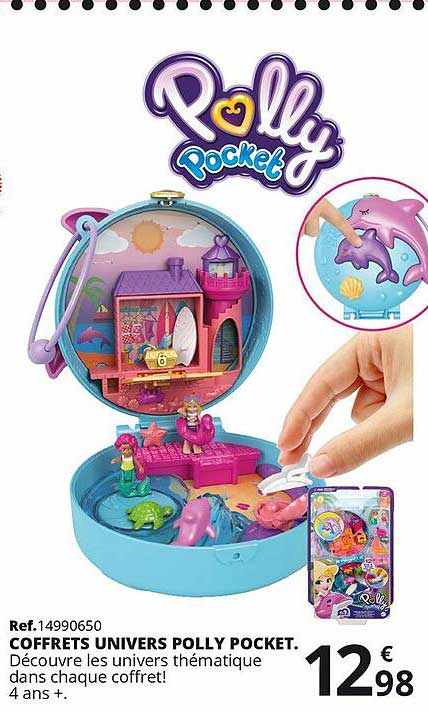 coffrets univers polly pocket