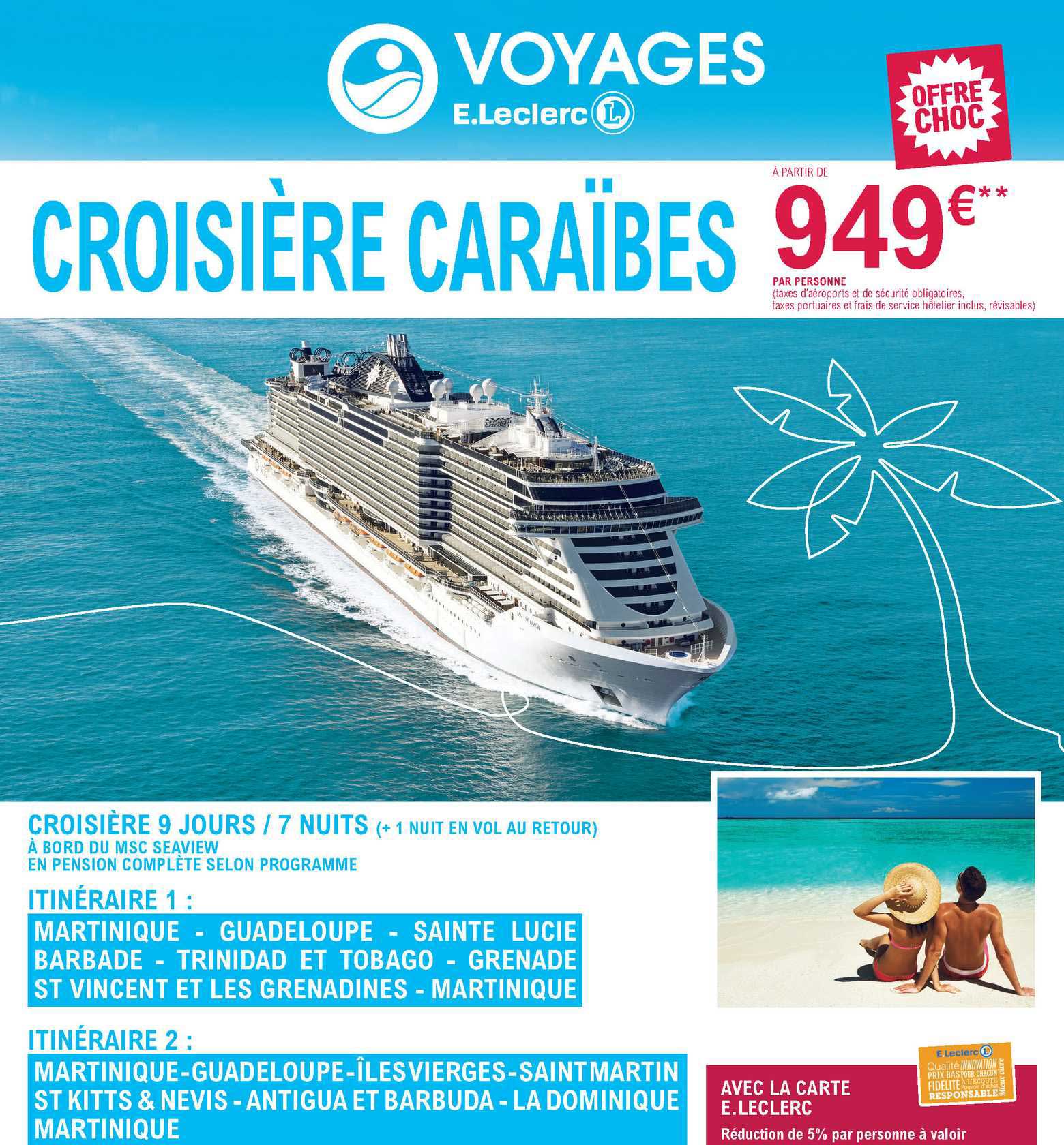 croisière 9 jours - 7 nuits