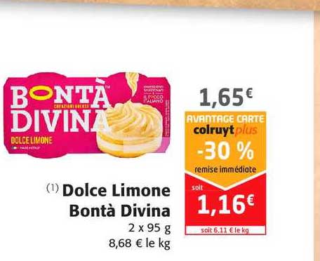 dolce limone bontà divina