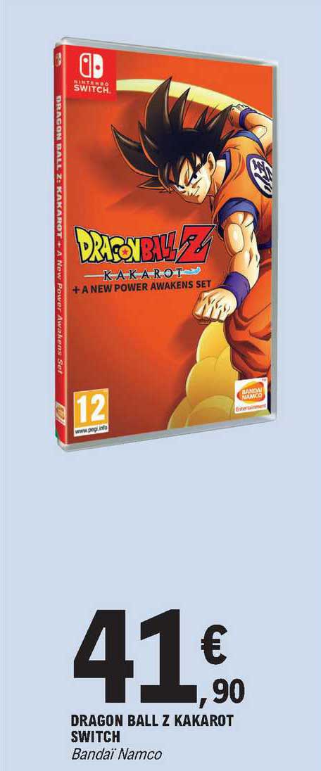 dragon ball z kakarot switch