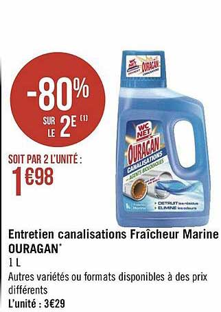 Entretien Canalisations Fraîcheur Marine Ouragan