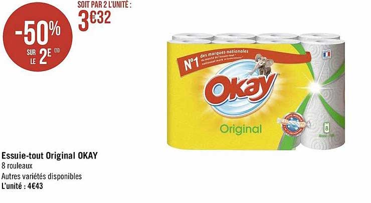 essuie-tout original okay