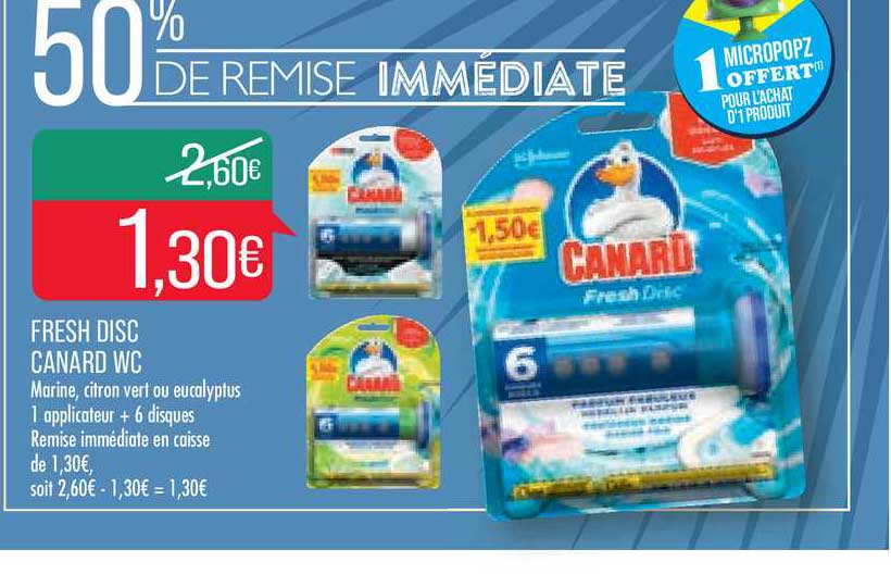 fresh disc canard wc