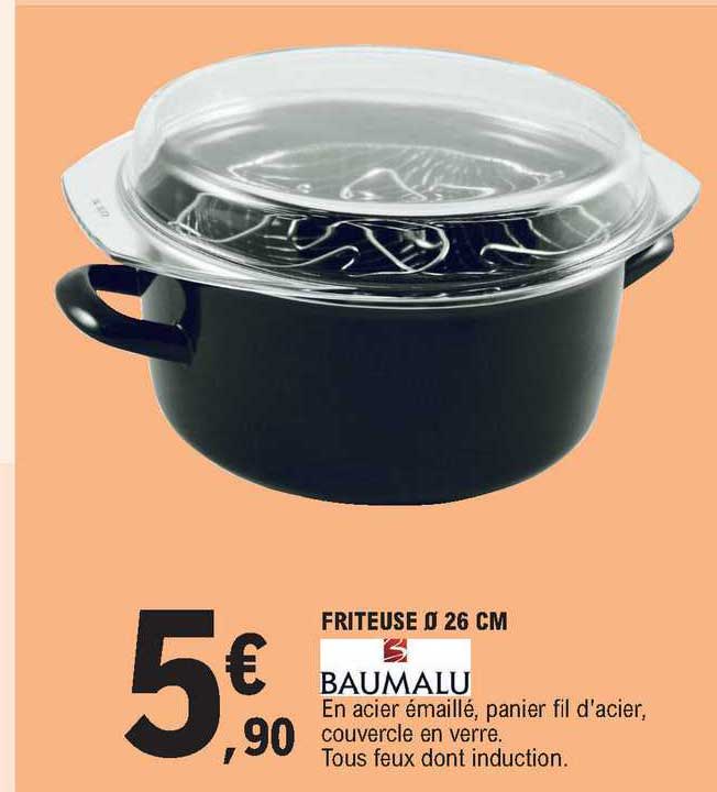 Friteuse ø 26 Cm Baumalu