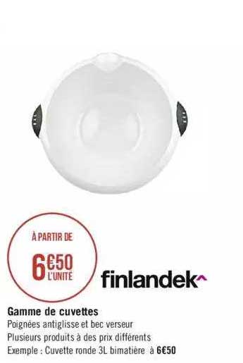 Gamme De Cuvettes Finlandek^