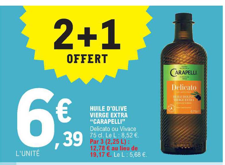 Huile D'olive Vierge Extra "carapelli"