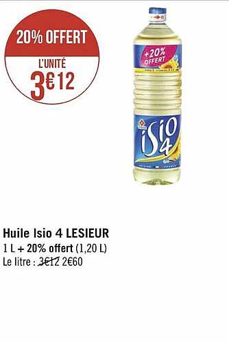 huile isio 4 lesieur